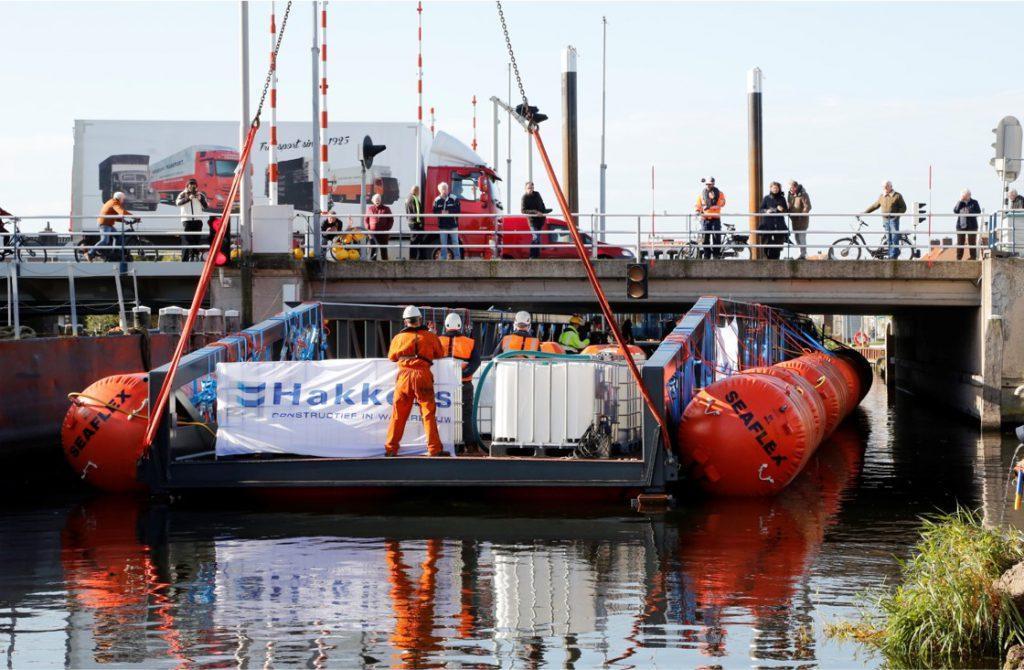 Floating of Cycle Bridge with Seaflex branded IBUs