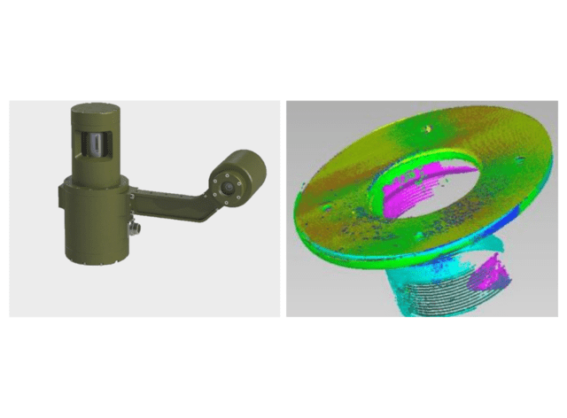 High Accuracy Underwater Laser Scanner