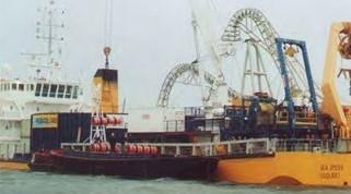 SeaSerpent Equipment Load-out on to CLV SEA SPIDER