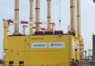 Helwin Alpha Self-Erecting Offshore Transformer Platform