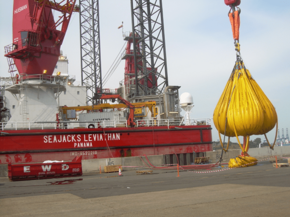 Water Filled Bags for Crane Load Test