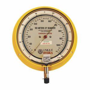 UG: 6" Caisson Gauge (100MSW/ 350FSW, 3D)