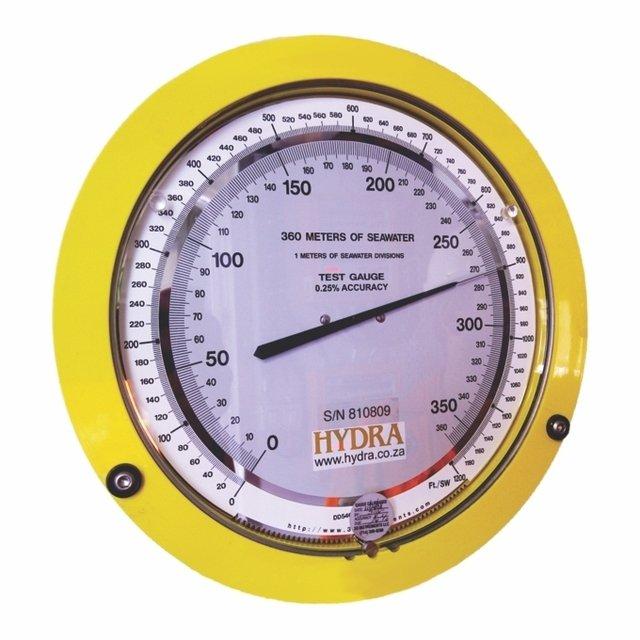 UG: 8.5″ Pressure Gauge (360MSW/1200FSW, 3D)