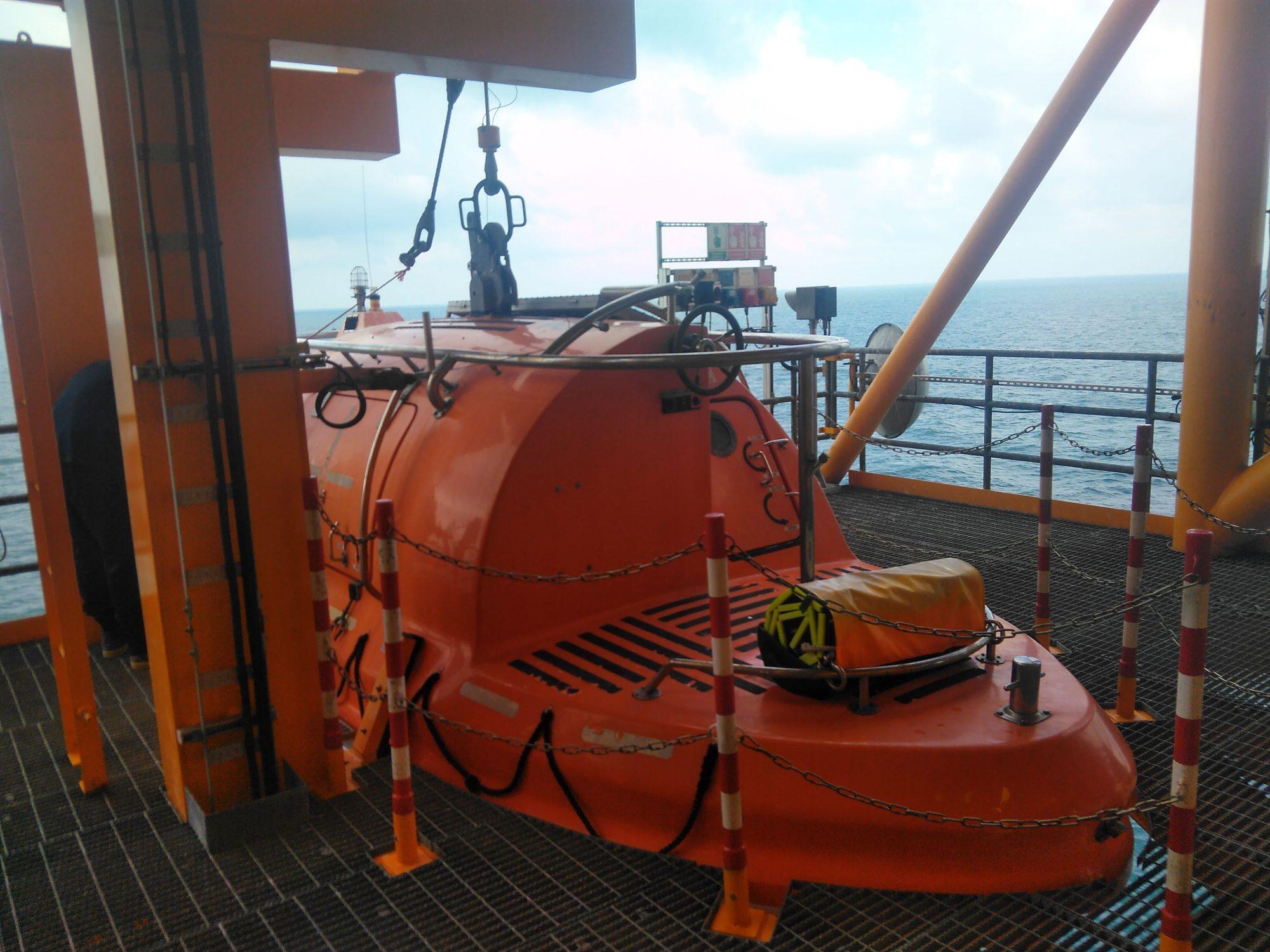 Certification and Maintenance of 26 Lifeboats and Davits | Offshore Lifeboats