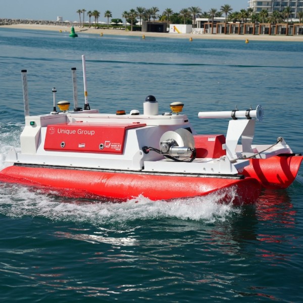 Uni-Pact unmanned surface vessel (USV) by Unique Group for offshore survey and autonomous marine operations