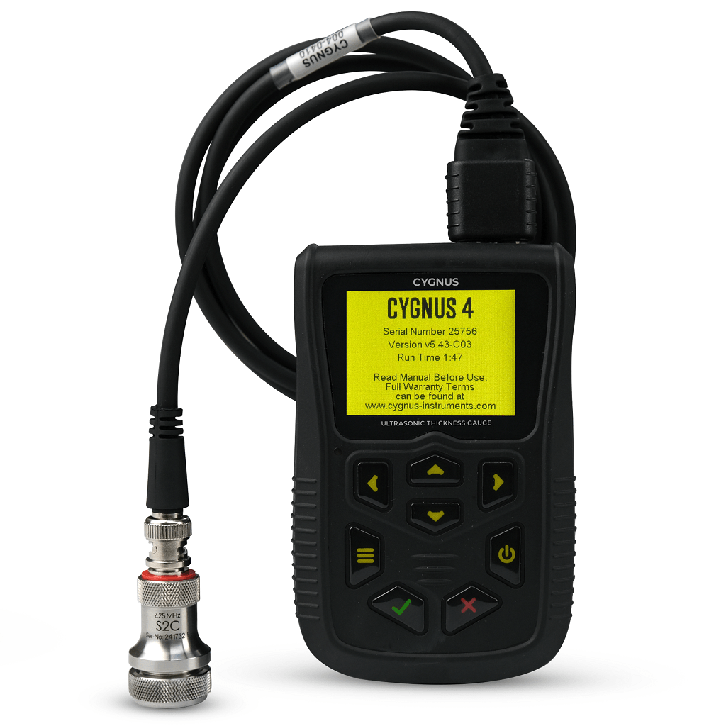 Cygnus 4 General Purpose Ultrasonic Thickness Gauge Unique Group