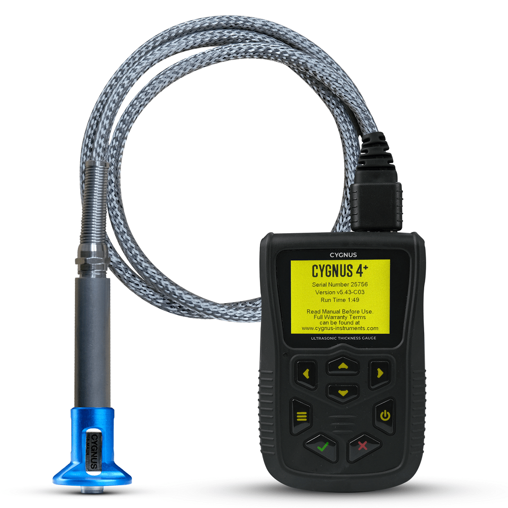 cygnus 4+ ultrasonic thickness gauge