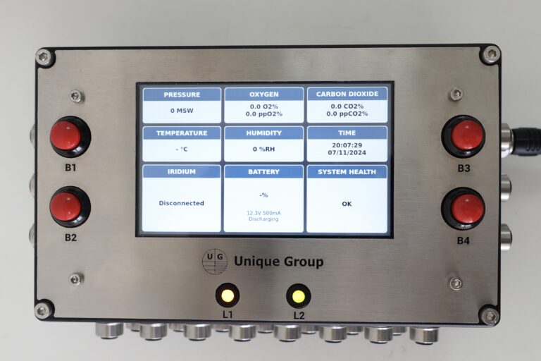 image of a Uni-Logger showing different metrics