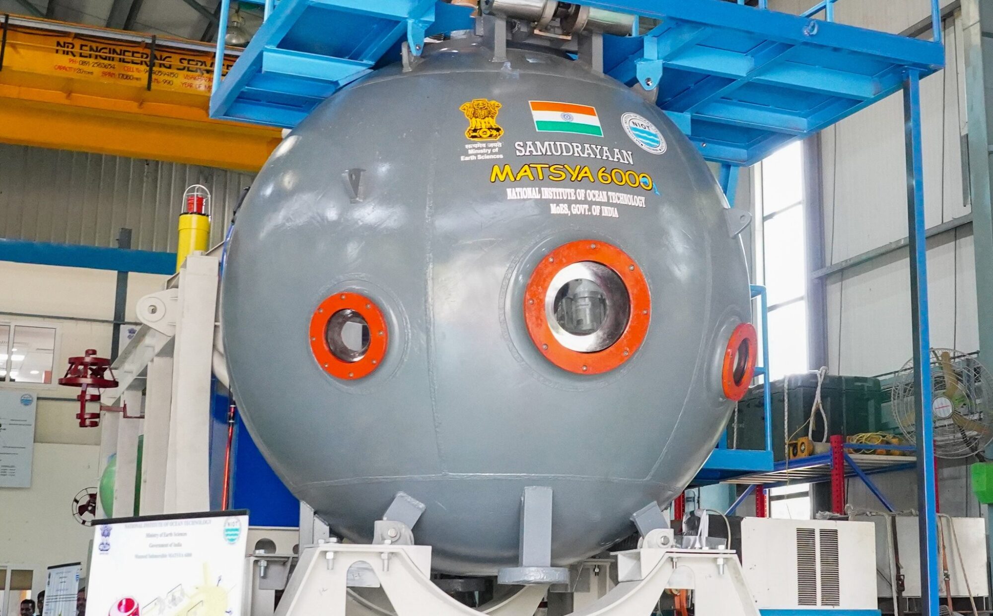 DNV-Compliant Life Support System - Matsya Samudrayaan