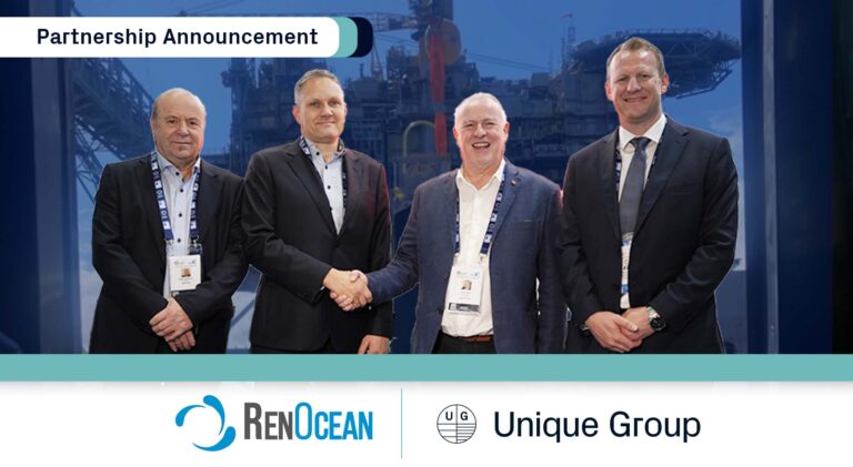 image of Unique Group RenOcean partnership