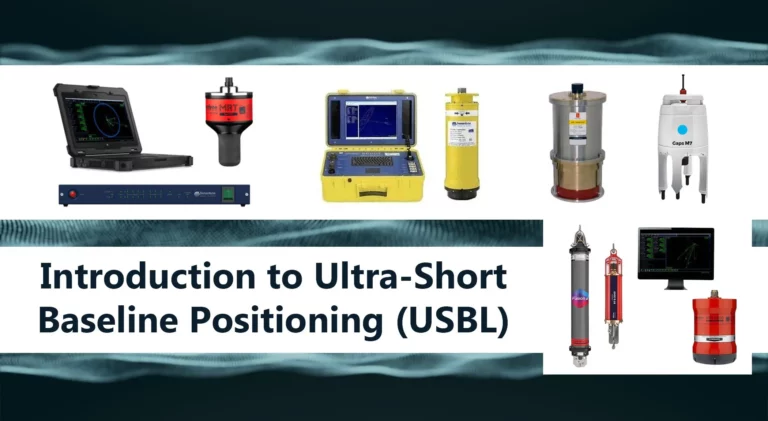 Ultra-Short Baseline (USBL) underwater positioning systems and components