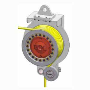 10T capstan winch for offshore lifting and mooring operations