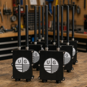 Uni-Mesh XR offshore IP mesh radio system with dual antennas for long-range vessel communication