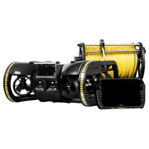 Deep Trekker SPECTRA ROV with 3D sonar SLAM, 4K stereo camera and tether reel for offshore subsea inspection and survey operations