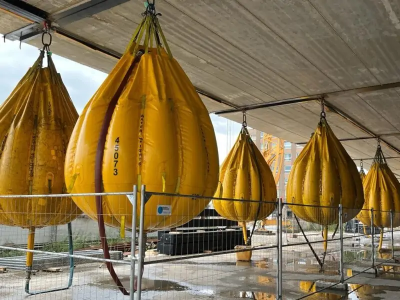 waterweights-belgium-multiple-load-bags-suspended
