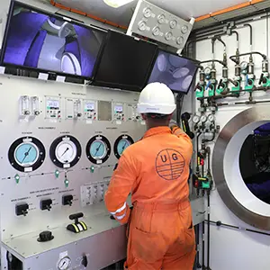 Air dive system for commercial diving