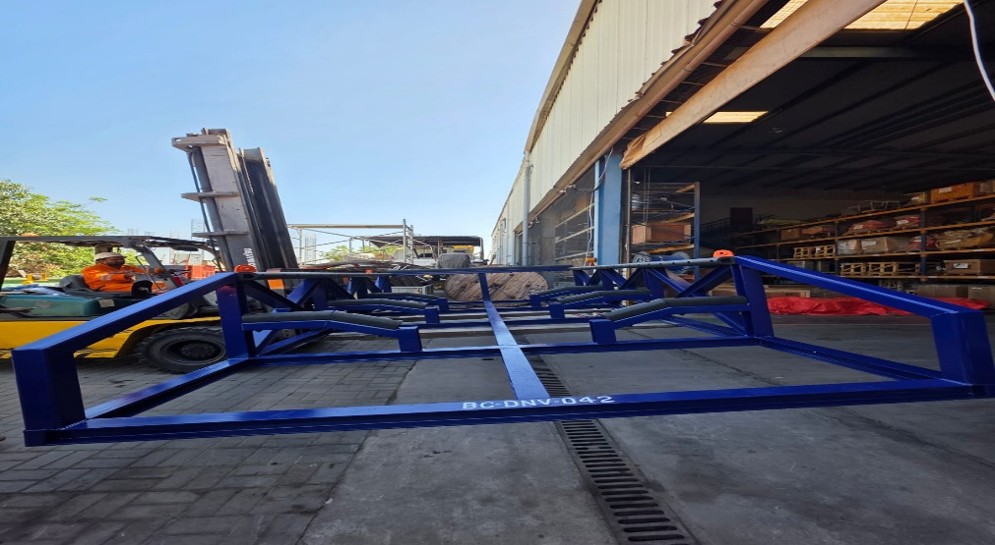 Rhino boat cradle