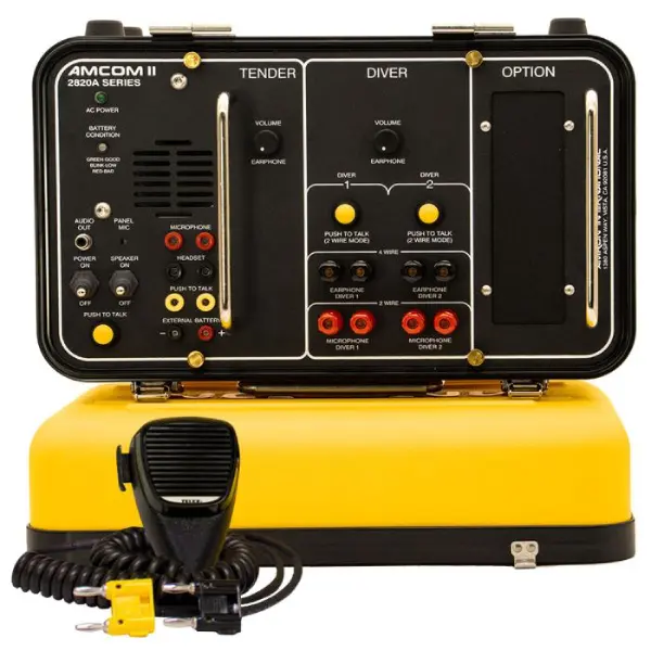 Amron AMCOM II 2820A-11 Portable Two Diver Communicator
