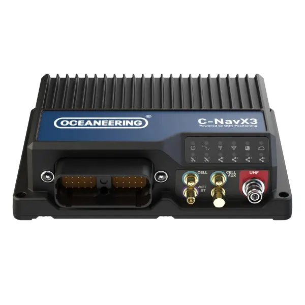 Oceaneering C-NavX3 multi-frequency GNSS receiver for high-precision offshore positioning and vessel heading