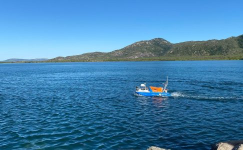 Uni-Pact USV's Australian Bathymetry Survey