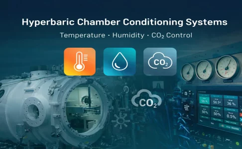 image of hyperbaric chamber conditioning unit