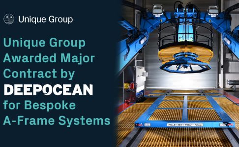Unique Group A-Frame system for offshore lifting supplied to DeepOcean for subsea operations